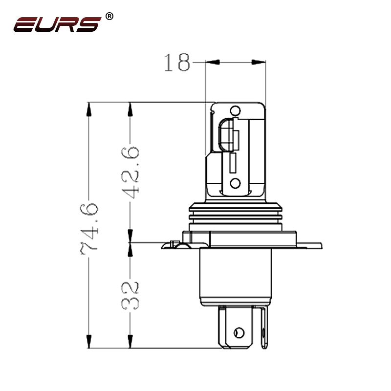 EURS 오토바이 팬리스 무극성 LED 헤드라이트, 하 - Universal Motorcycle Led Headlight Projector 리뷰 및 가격