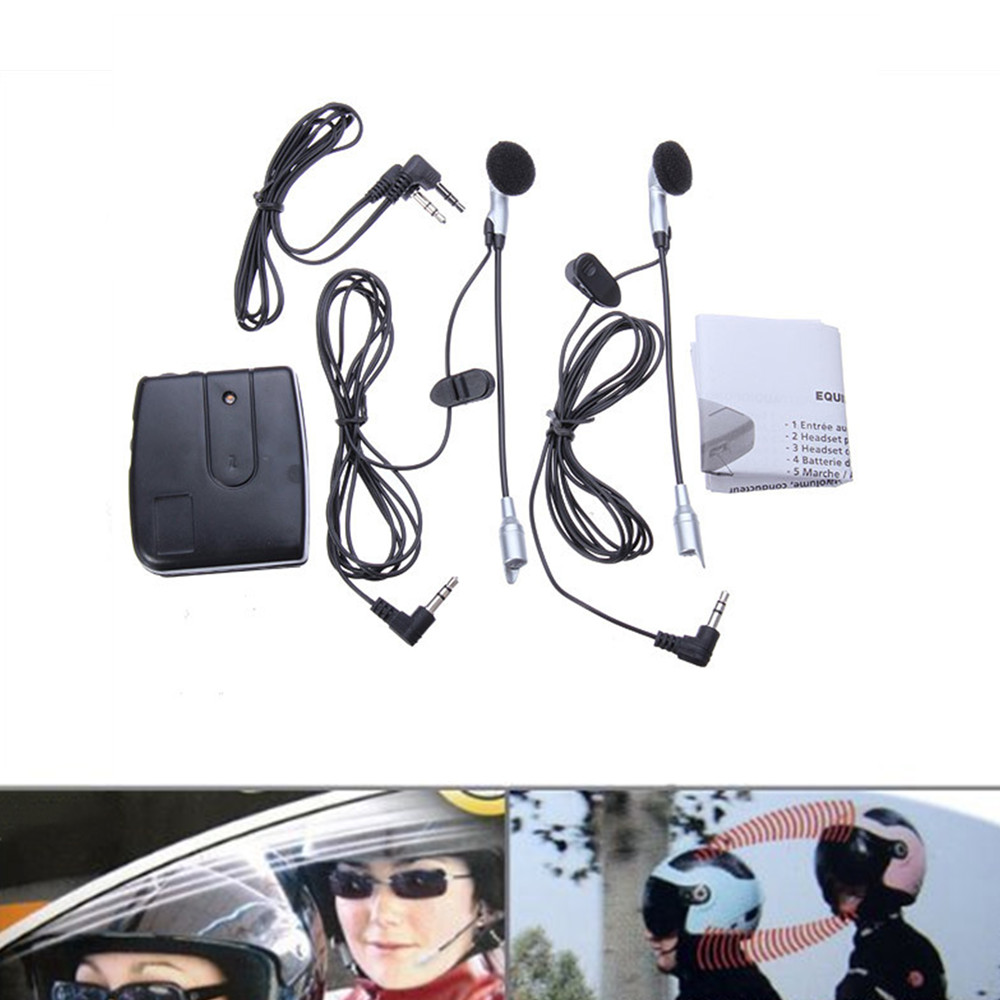 오토바이 헬멧-헬멧 커뮤니케이터 시스템, 양방향 인터콤 - Universal Motorcycle Helmet Intercom Headset 리뷰 및 가격