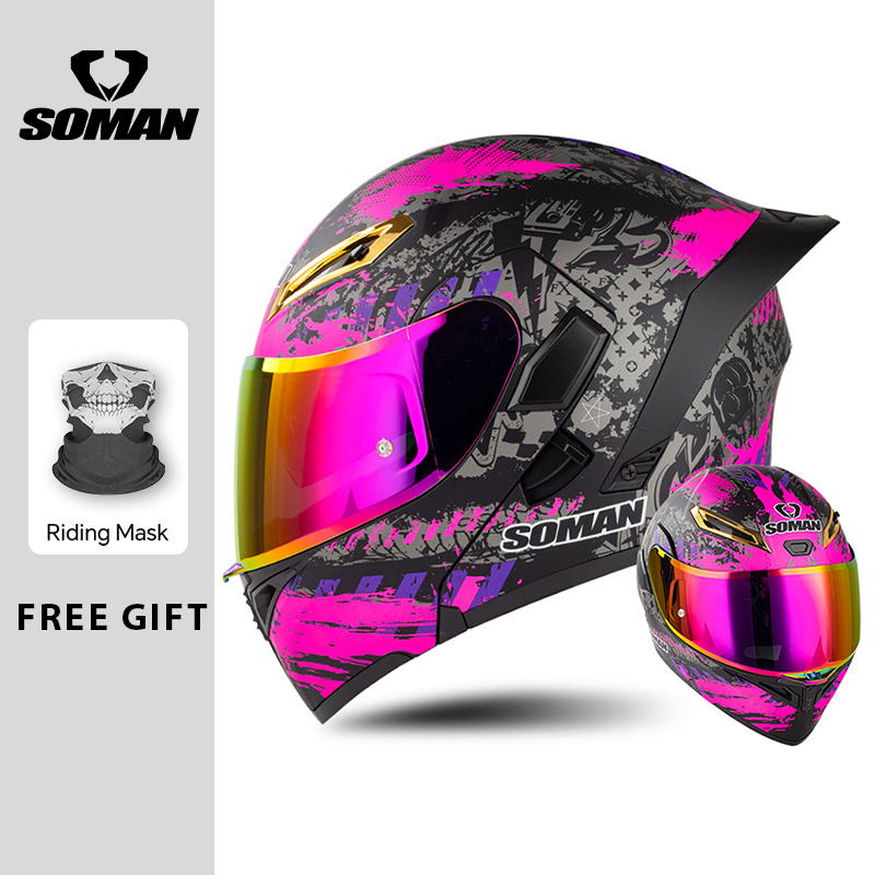 유니섹스 DOT 승인 듀얼 바이저 플립업 오토바이 헬멧 - Modular Flip Up Motorcycle Helmet Dot Approved 리뷰 및 가격